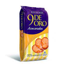 GALLETITAS 9 DE ORO 200G AZUCARADO super